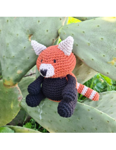 Kit de crochet - Ling el panda rojo
