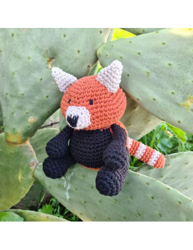 Kit de crochet - Ling el panda rojo