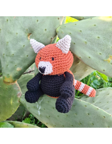 Kit de crochet - Ling el panda rojo