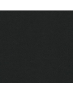 Tela de algodón lisa patchwork Kona - Negro