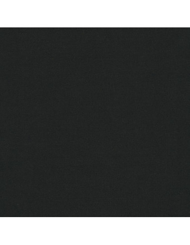 Tela de algodón lisa patchwork Kona - Negro