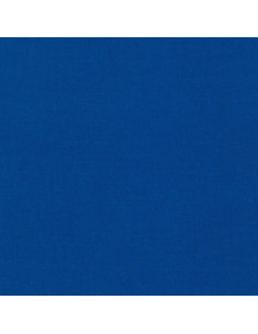 Tejido de algodón liso patchwork Kona - Royal