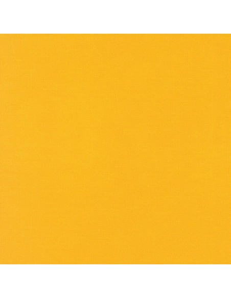 Tejido de algodón liso patchwork Kona - Amarillo Maíz