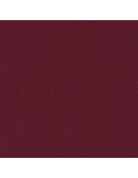 Tela de algodón lisa patchwork Kona - Burdeos