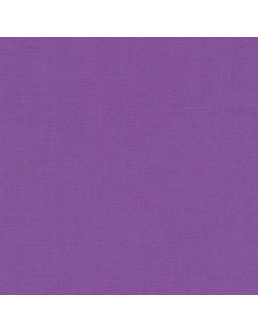 Tejido de algodón liso patchwork Kona - Crocus