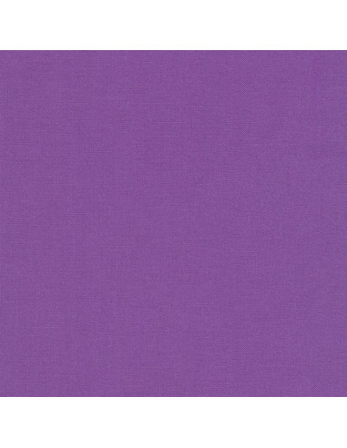 Tejido de algodón liso patchwork Kona - Crocus
