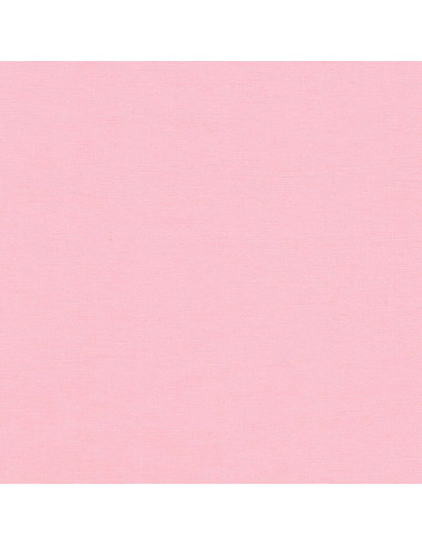 Tela de algodón lisa patchwork Kona - Rosa Bebé