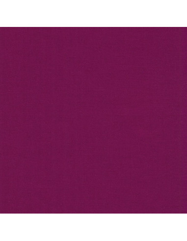 Tejido de algodón liso patchwork Kona - Berry
