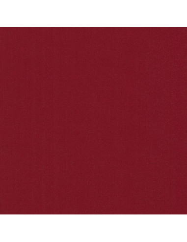 Tela de algodón lisa patchwork Kona - Crimson