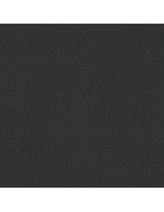 Tejido de algodón liso patchwork Kona - Carbón