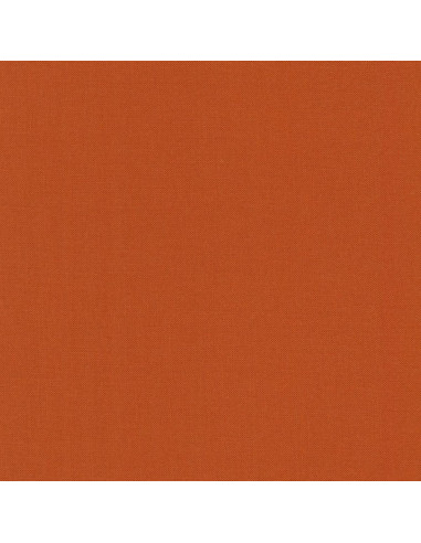 Tejido de algodón liso patchwork Kona - Spice