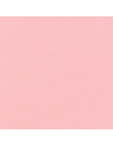 Tejido de algodón liso patchwork Kona - Rosa