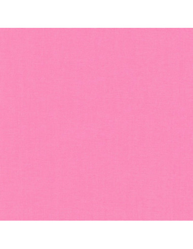 Tejido de algodón liso patchwork Kona - Candy Pink