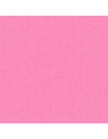 Tejido de algodón liso patchwork Kona - Candy Pink