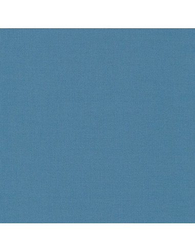Tejido de algodón liso patchwork Kona - Delft