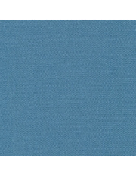 Tejido de algodón liso patchwork Kona - Delft