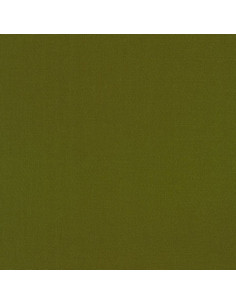 Tejido de algodón liso patchwork Kona - Aguacate