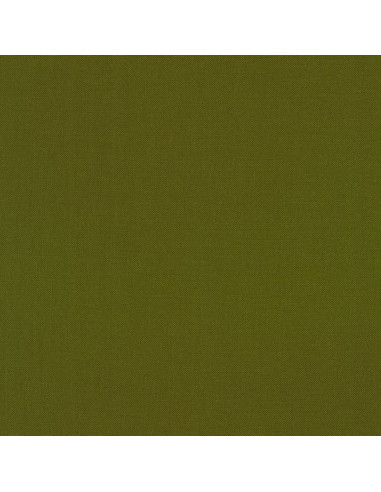 Tejido de algodón liso patchwork Kona - Aguacate