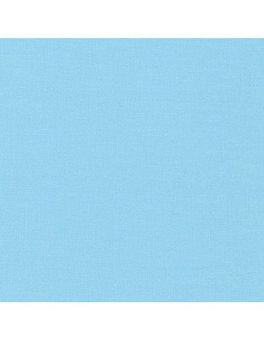 Tela de algodón lisa patchwork Kona - Spa Blue