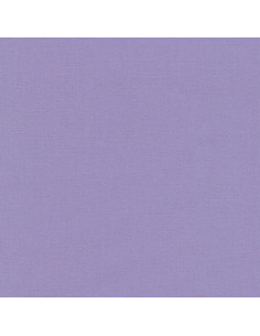Tejido de algodón liso patchwork Kona - Lavanda