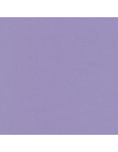 Tejido de algodón liso patchwork Kona - Lavanda