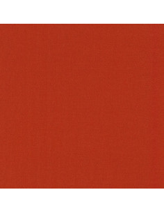 Tejido de algodón liso patchwork Kona - Paprika