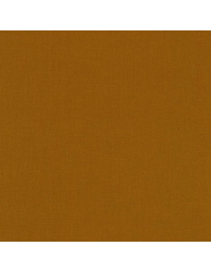 Tela de algodón lisa patchwork Kona - Roasted Pecan