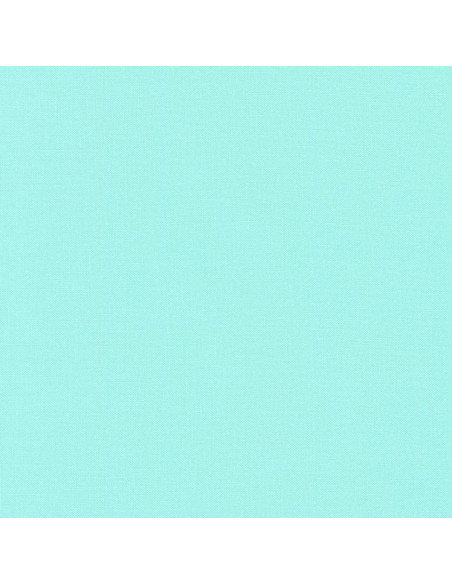 Tejido de algodón liso patchwork Kona - Aqua
