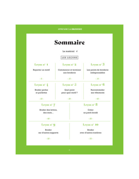 Libro aprender bordado en 10 lecciones