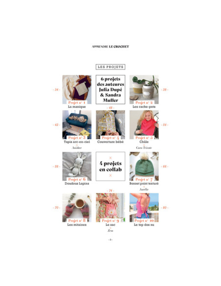 Libro aprender crochet en 10 lecciones