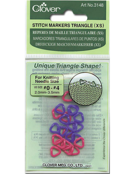 Anillos marcadores triangulares - XS
