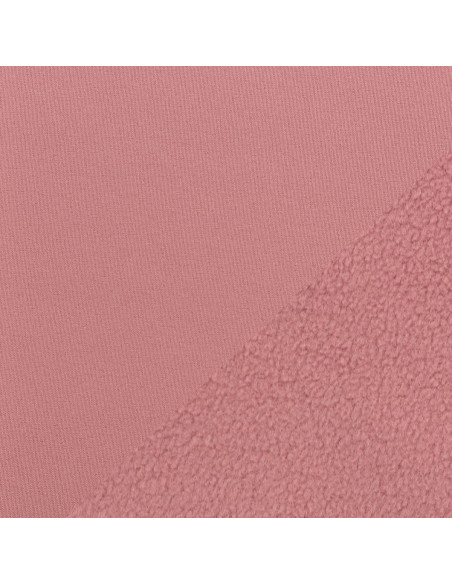 Tejido softshell repelente al agua con reverso de microforro polar - Rosa
