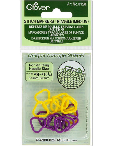 Anillos marcadores triangulares - M