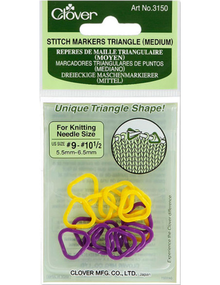 Anillos marcadores triangulares - M
