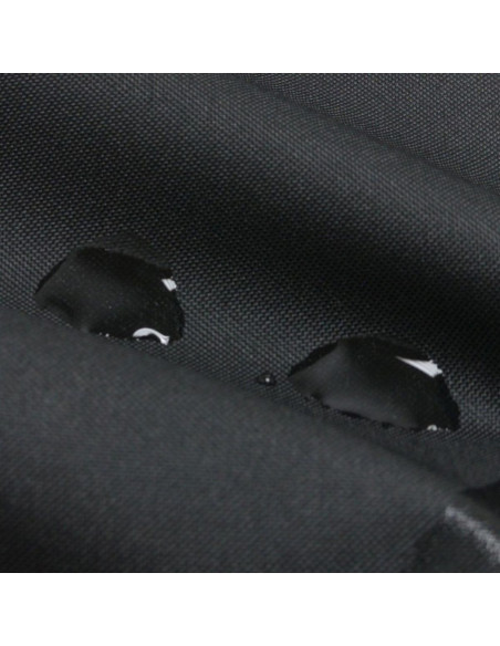 Tela de lona impermeable y ultra resistente - Negro