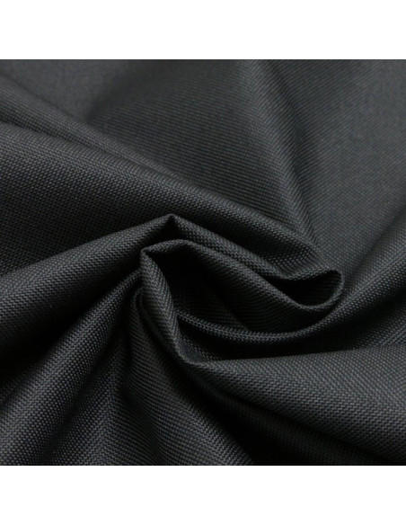 Tela de lona impermeable y ultra resistente - Negro