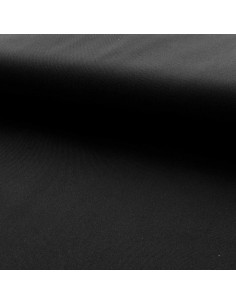 Lienzo de algodón semi-liso - Negro