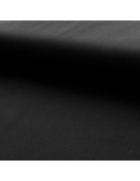 Lienzo de algodón semi-liso - Negro