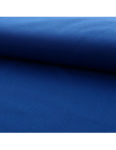 Lienzo de algodón semiliso - Azul cobalto