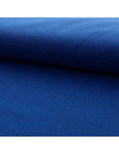 Lienzo de algodón semiliso - Azul cobalto