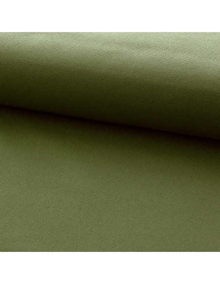 Lienzo de algodón semipesado - Verde musgo
