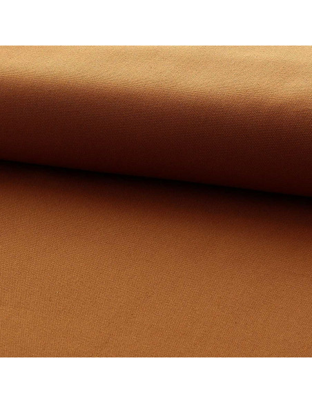 Lienzo de algodón semi-liso - Amarillo ocre