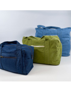 Patrón de bolsa y neceser de viaje - Ikatee
