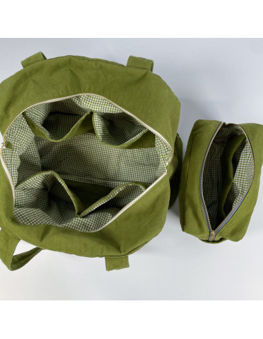 Patrón de bolsa y neceser de viaje - Ikatee