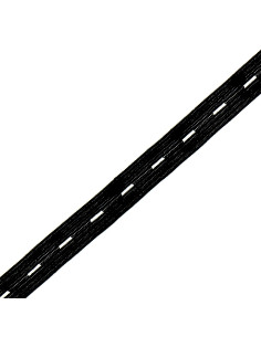 Elástico con ojal para niño - Negro