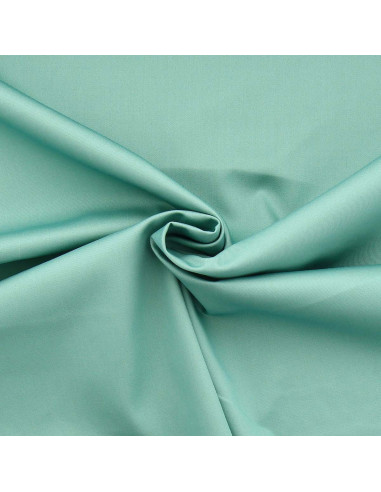 Tejido gabardina policotón - Verde menta