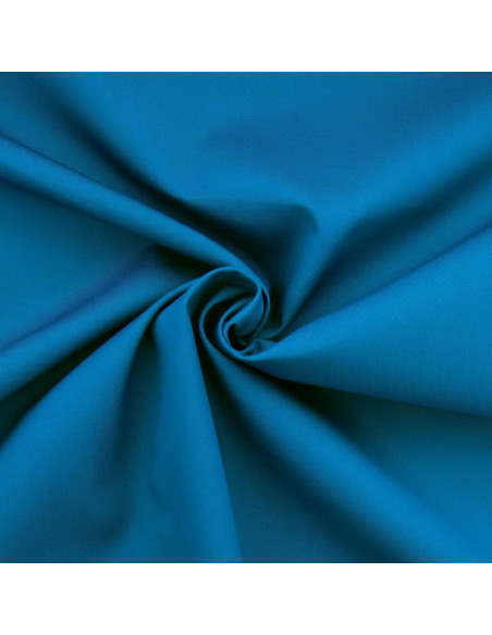 Tejido gabardina policotón - Azul