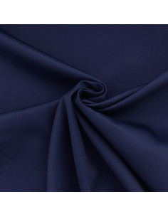 Tejido gabardina policotón - Azul marino