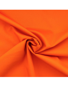 Tejido gabardina policotón - Naranja