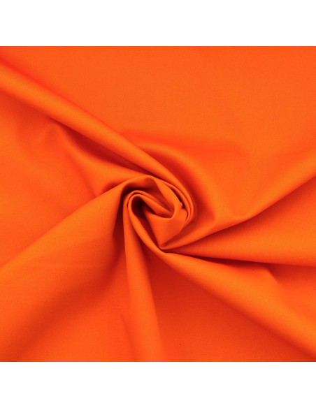 Tejido gabardina policotón - Naranja